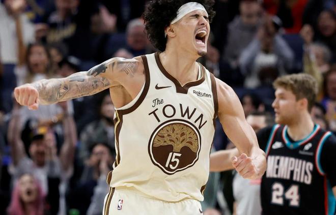 波神30+桑托斯18+！勇士终结连败，双核闪耀逆转